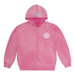 DEAD FRESH ZIP HOODIE (PINK)