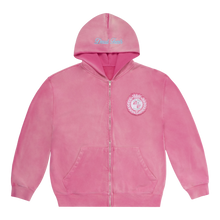Load image into Gallery viewer, DEAD FRESH ZIP HOODIE (PINK)
