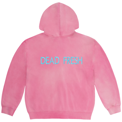 DEAD FRESH ZIP HOODIE (PINK)
