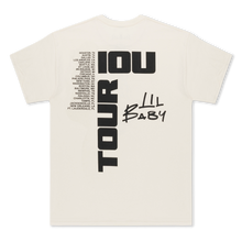 Load image into Gallery viewer, IOU TOUR DICE TEE (CREAM)
